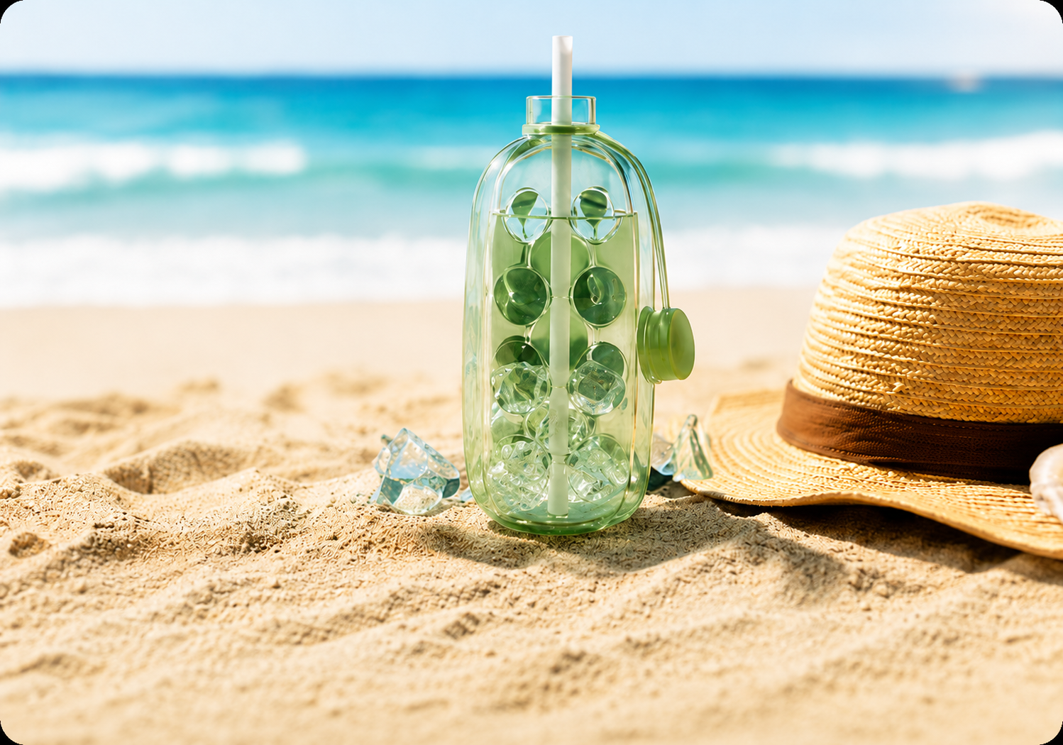 À la plage
